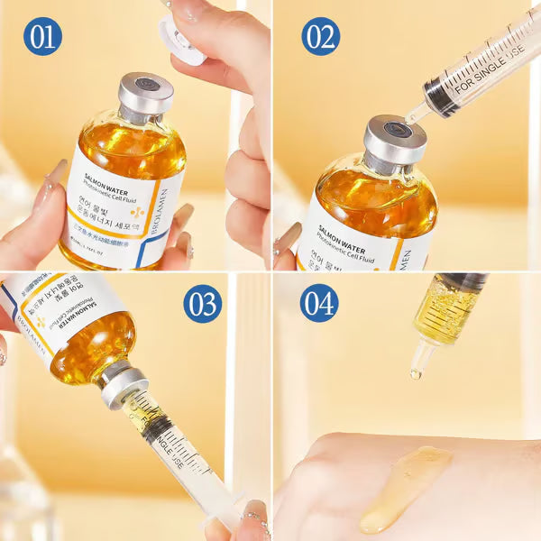 🔥Flash Sale⚡ 50K+ SOLD! Salmon Water Light Anti-Wrinkle Essence