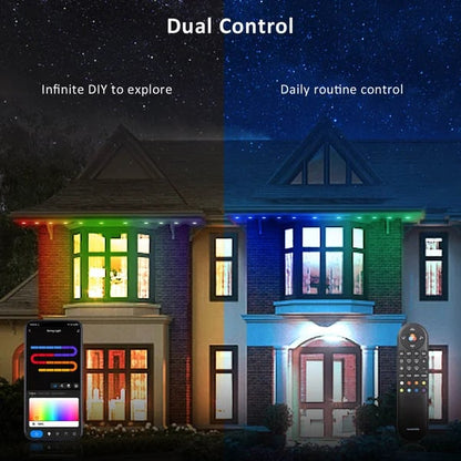 ⚡Black Friday Special Sale 49%OFF - Smart Rainbow LED Permanent Outdoor Light - Smartlight 🎁