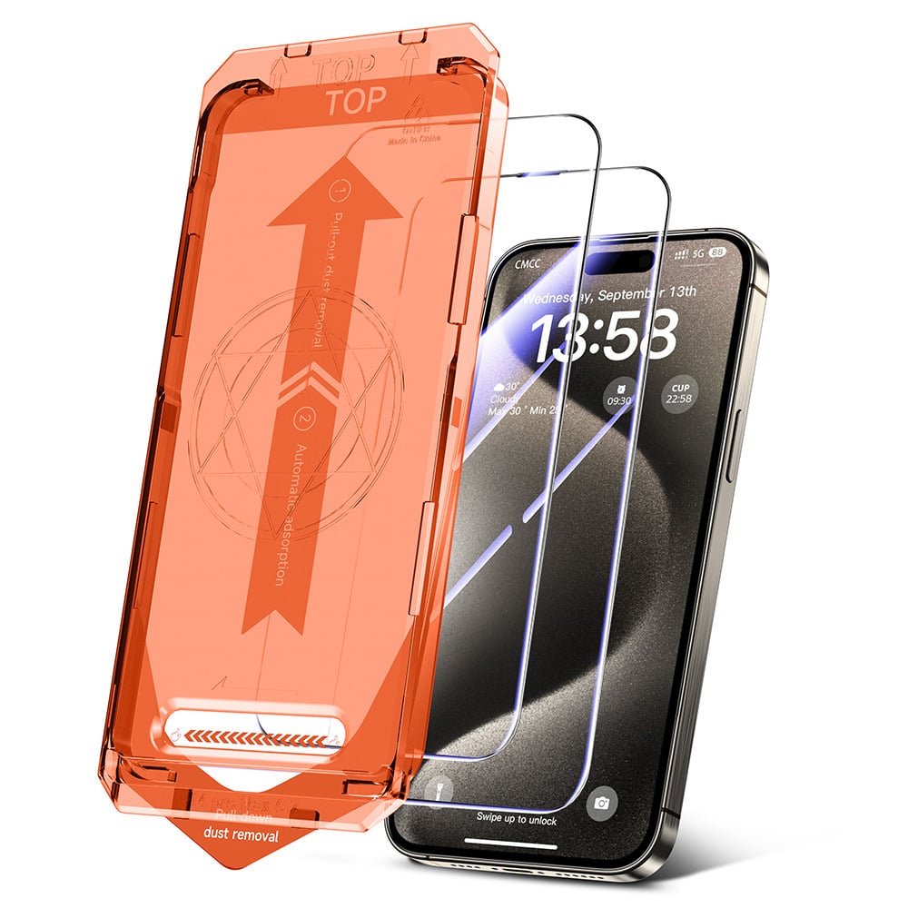 🔥Last Day 49% OFF📱2025 Privacy Tempered Glass Screen Protector For iphone- Dust Free Without Bubbles