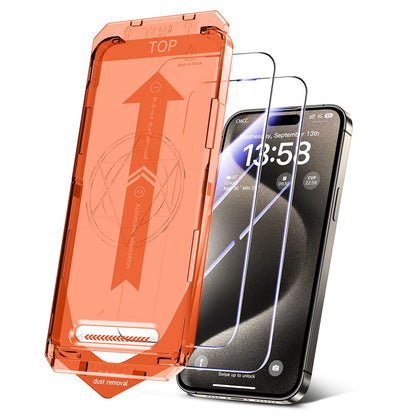 🔥Last Day 49% OFF📱2025 Privacy Tempered Glass Screen Protector For iphone- Dust Free Without Bubbles