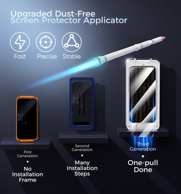 🔥Last Day Sale 49% Off📱New 3rd Generation Samsung Screen Protector - Dust Free Without Bubbles