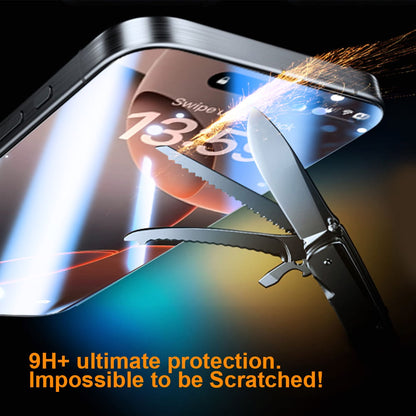 🔥Hot Sale📱2025 New Screen Protector For iPhone -Fingerprint-Proof Dust Free Without Bubbles