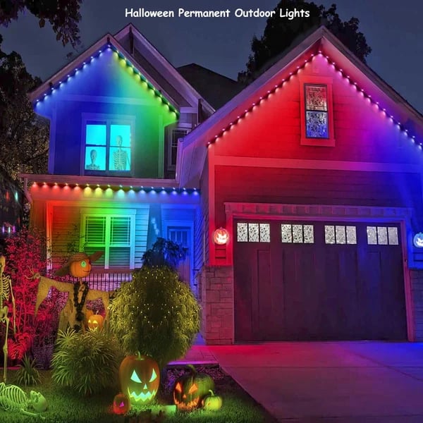 ⚡Black Friday Special Sale 49%OFF - Smart Rainbow LED Permanent Outdoor Light - Smartlight 🎁