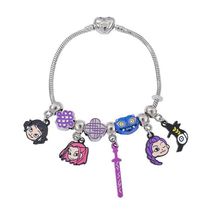 DIY Cute Anime  Bracelet – Cute Anime Jewelry Gift for Daughter& Adults,valentines