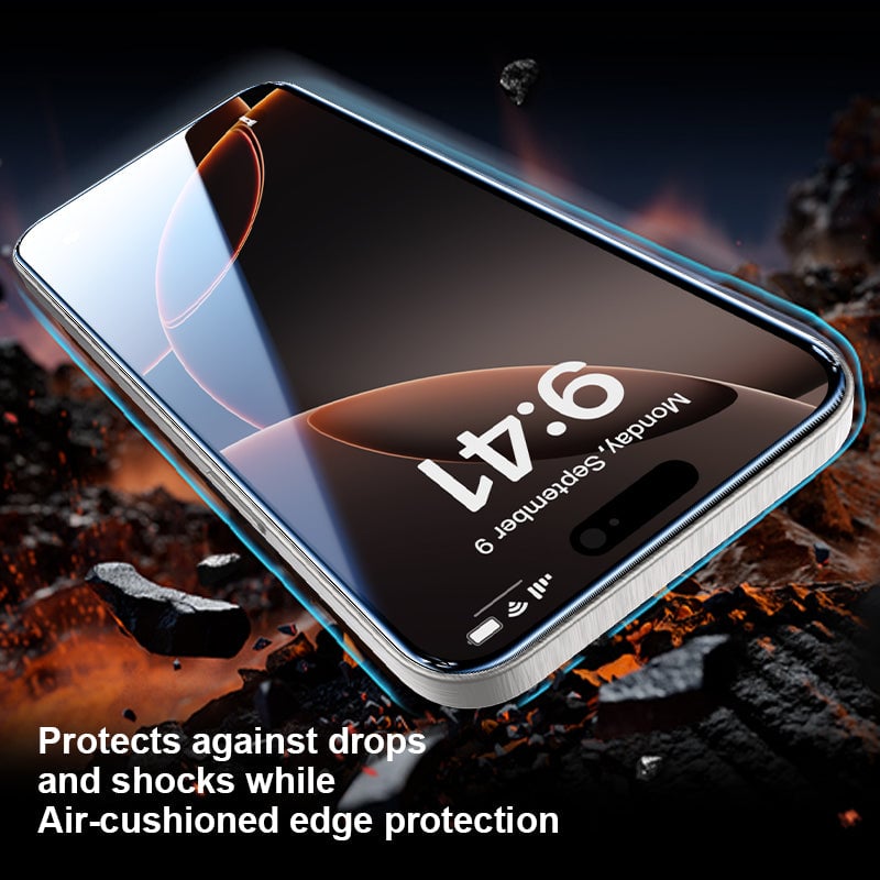 🔥Hot Sale📱2025 New Screen Protector For iPhone -Fingerprint-Proof Dust Free Without Bubbles