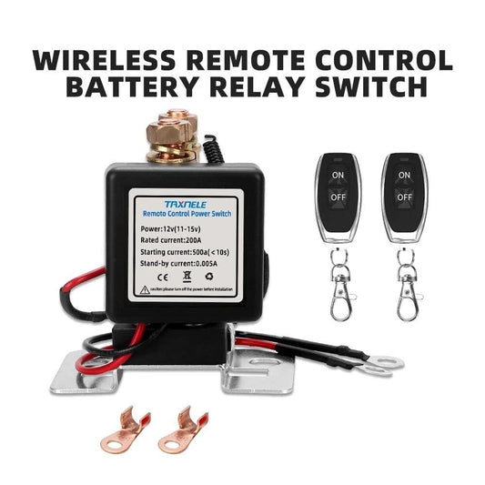 🔥Last Day 49% OFF-WIRELESS REMOTE CONTROL BATTERY RELAY SWITCH 🔌