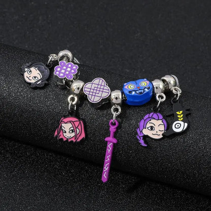 DIY Cute Anime  Bracelet – Cute Anime Jewelry Gift for Daughter& Adults,valentines