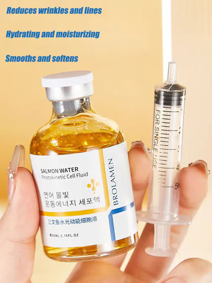 🔥Flash Sale⚡ 50K+ SOLD! Salmon Water Light Anti-Wrinkle Essence