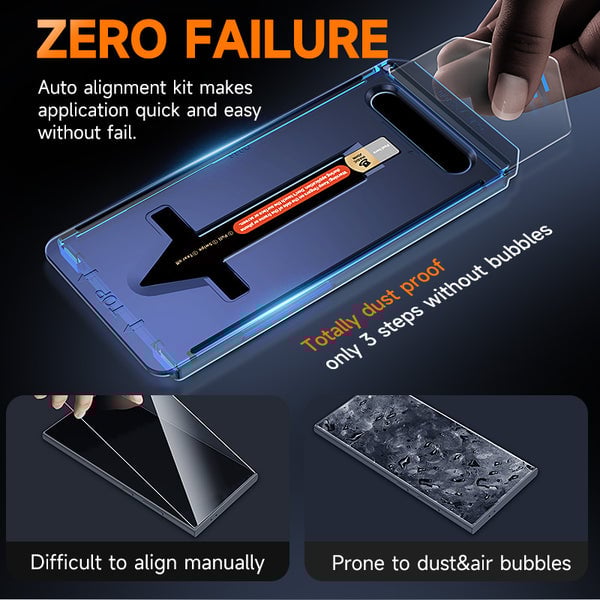 📱2025 New Samsung Screen Protector - Dust Free Without Bubbles
