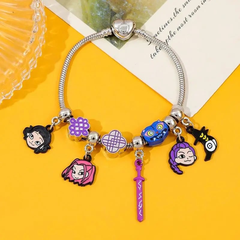 DIY Cute Anime  Bracelet – Cute Anime Jewelry Gift for Daughter& Adults,valentines