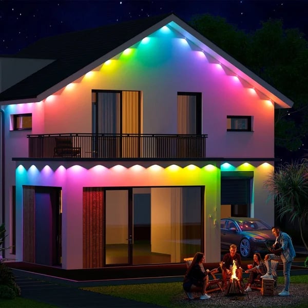 ⚡Black Friday Special Sale 49%OFF - Smart Rainbow LED Permanent Outdoor Light - Smartlight 🎁