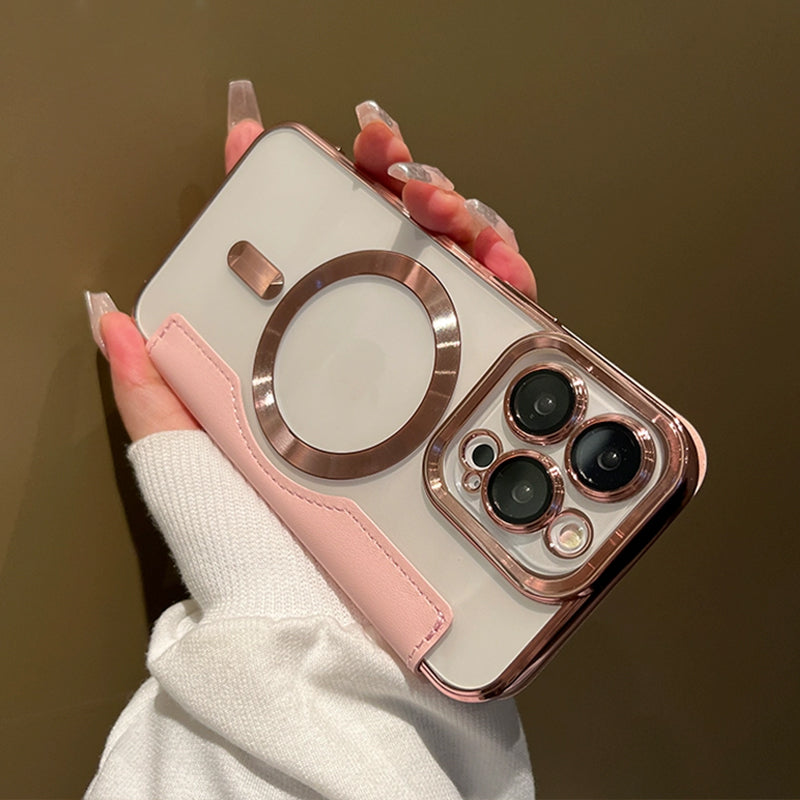 New Personalized Leather Textured Flip iPhone Case