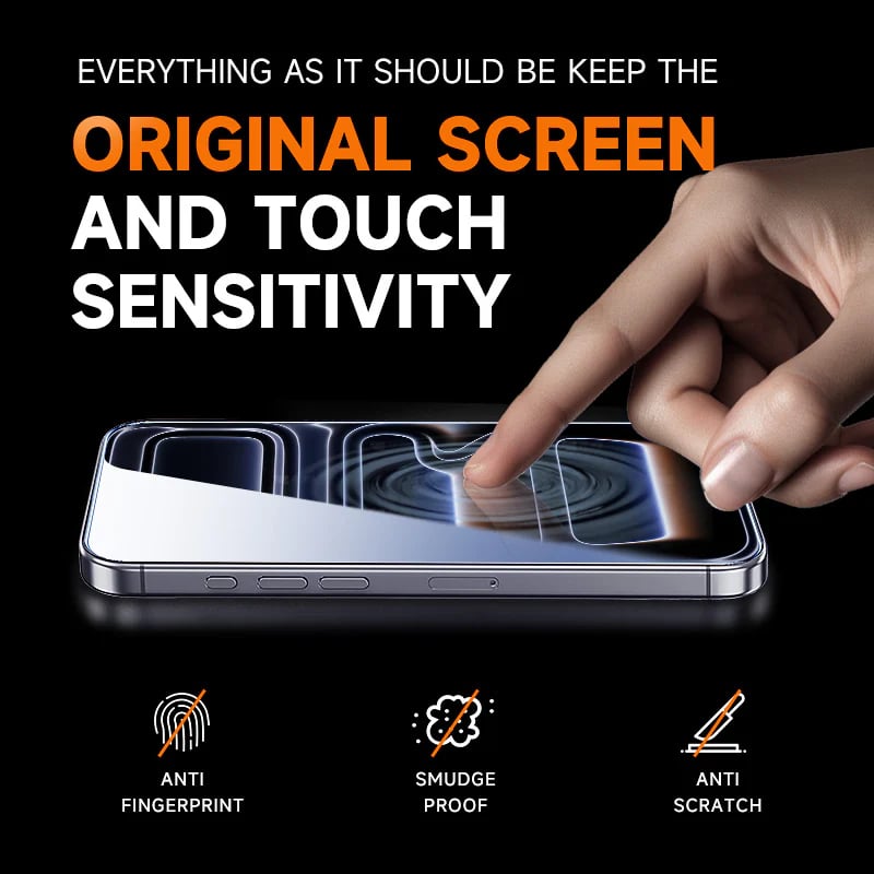 🔥Last Day Sale 49% Off📱New 3nd Generation iPhone Screen Protector - Dust Free Without Bubbles