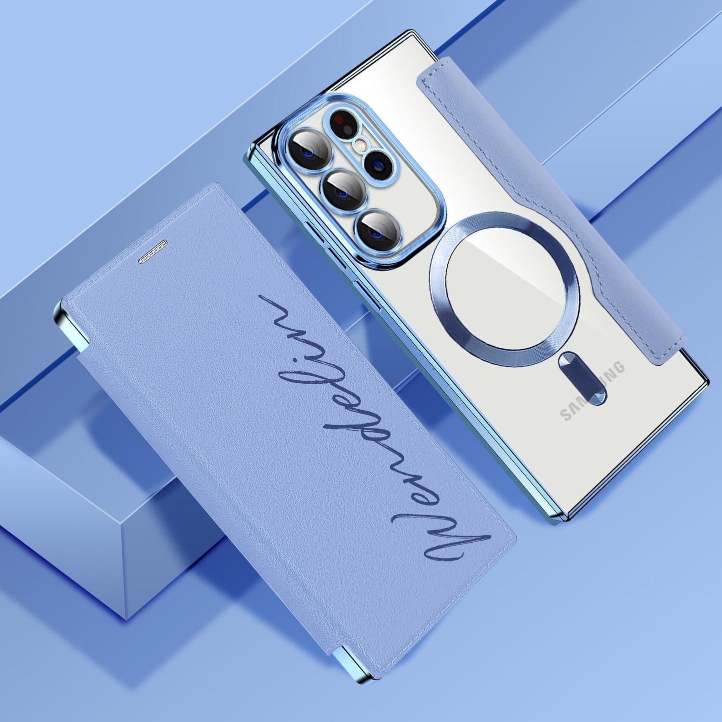 2025 New Personalized Leather Texture Flip Phone Case for Samsung (2 Free Shipping)