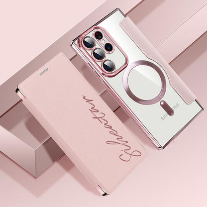 2025 New Personalized Leather Texture Flip Phone Case for Samsung (2 Free Shipping)