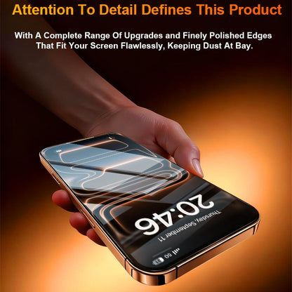 One Fish 2-Pack Screen Protector for iPhone and Samsung–Crystal Clear, Scratch-Resistant, Ultra-Smooth Touch, Privacy Protection, Easy Installation