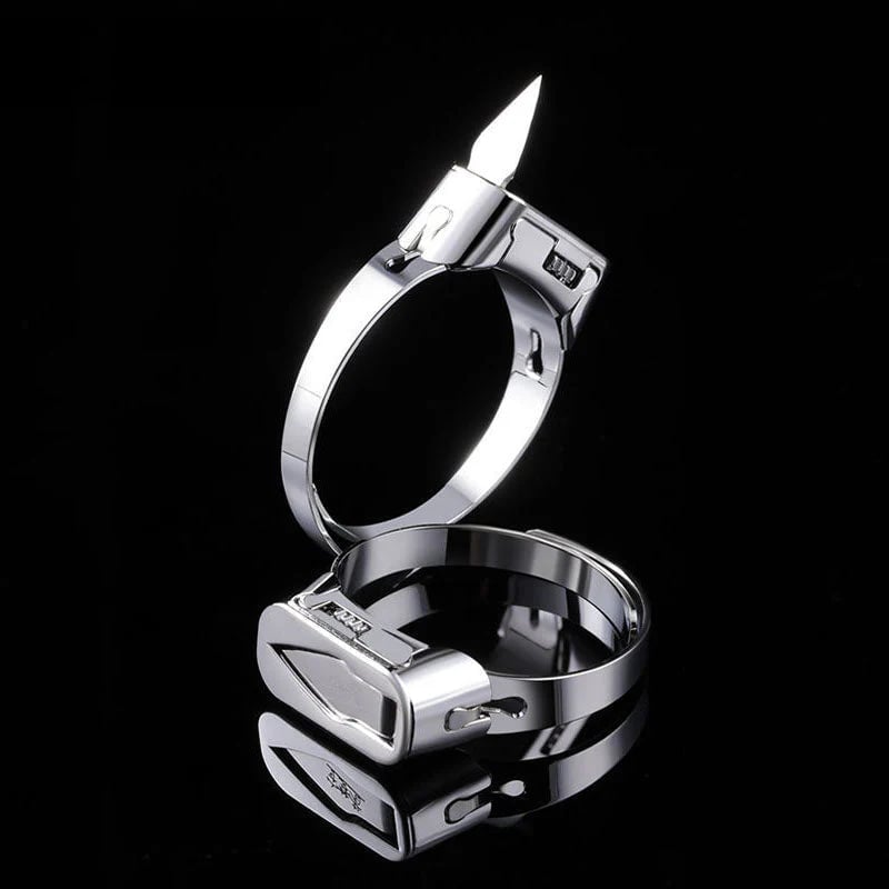 🔥Last Day 49% OFF🔥Stainless Steel Survival Self Defense Ring