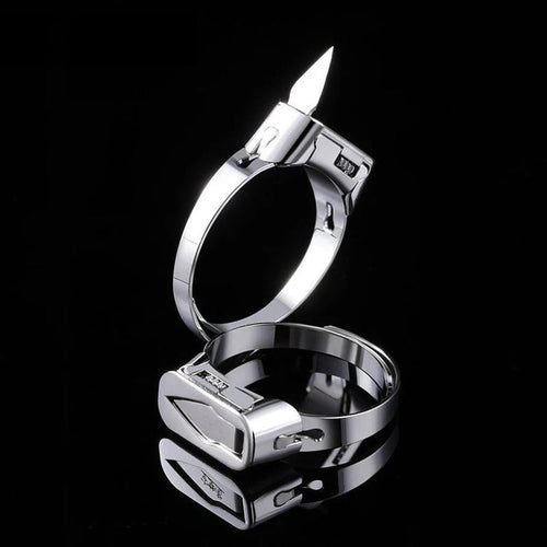 🔥Last Day 49% OFF🔥Stainless Steel Survival Self Defense Ring