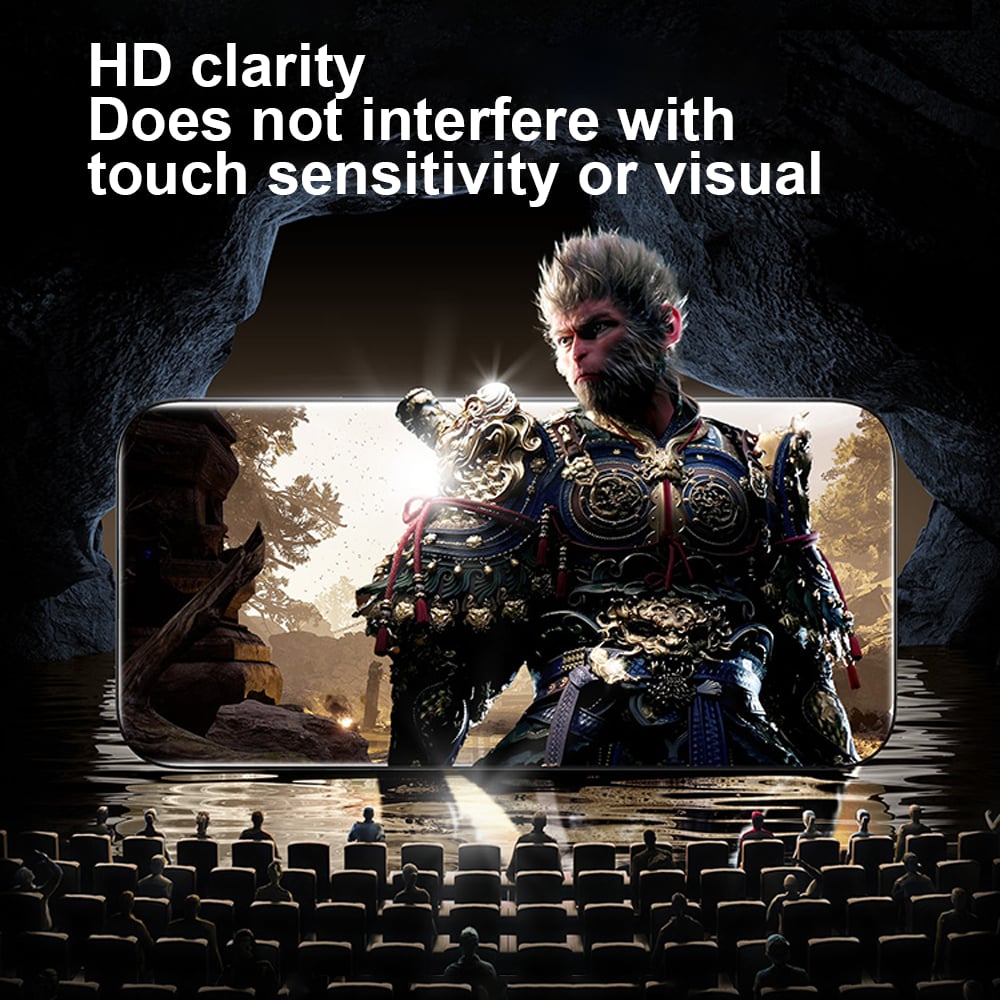 🔥Hot Sale📱2025 New Screen Protector For iPhone -Fingerprint-Proof Dust Free Without Bubbles