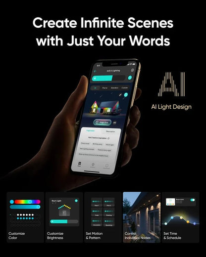 ⚡Black Friday Special Sale 49%OFF - Smart Rainbow LED Permanent Outdoor Light - Smartlight 🎁