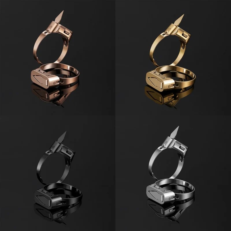 🔥Last Day 49% OFF🔥Stainless Steel Survival Self Defense Ring